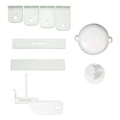 Adhesive Double Door Lock