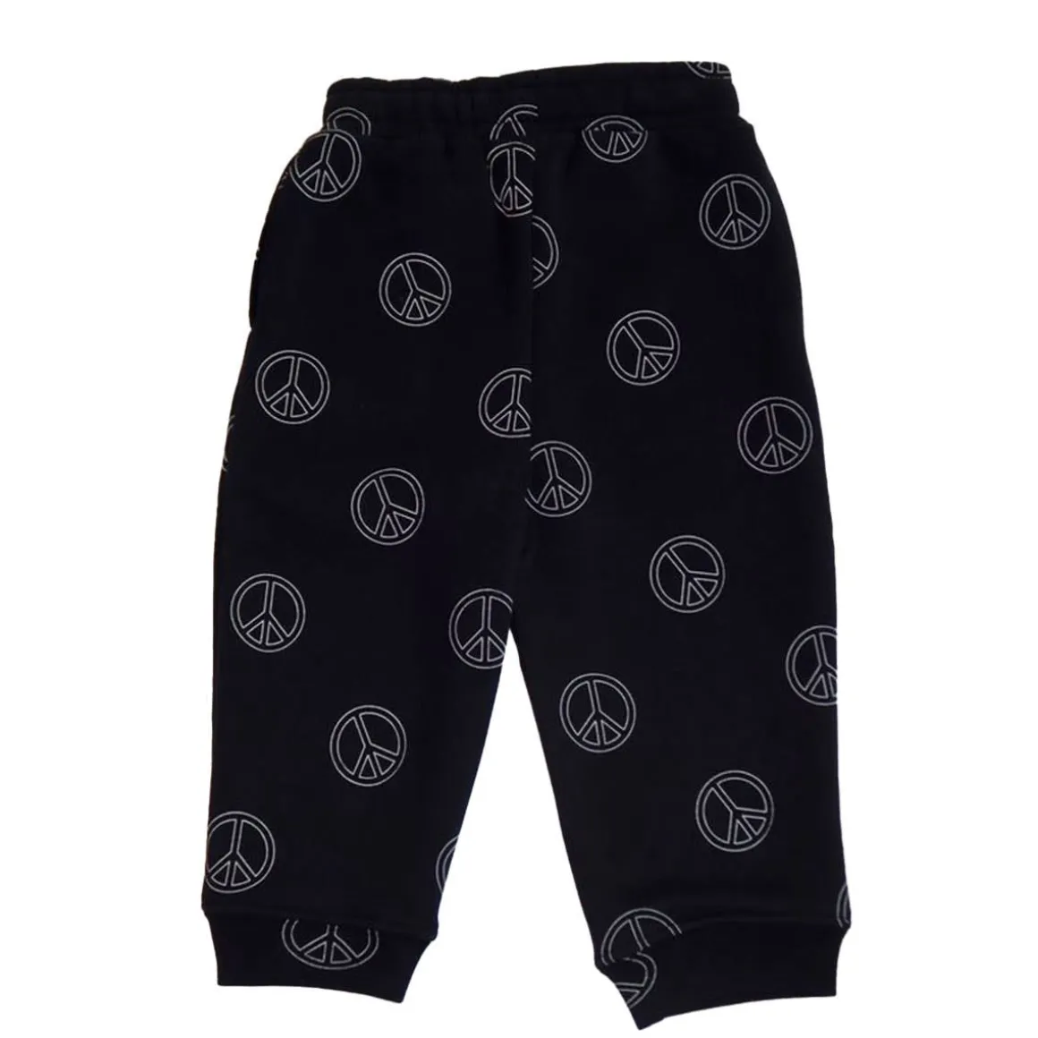 All Over Peace Sign Oversized Jogger