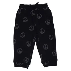 All Over Peace Sign Oversized Jogger