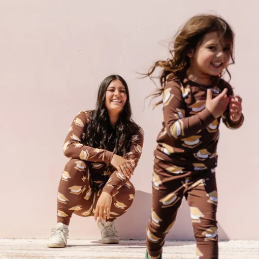 Allover Print Pyjama Set