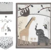 Baby Jungle 4 Piece Crib Set