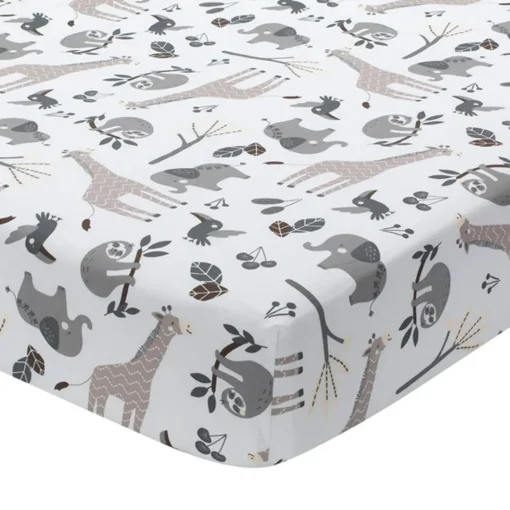 Baby Jungle 4 Piece Crib Set