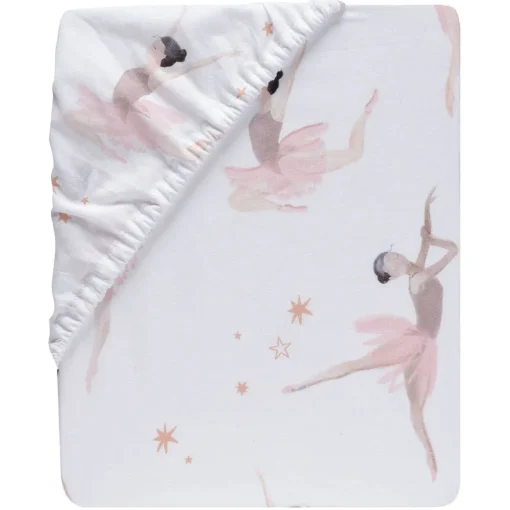 Ballerina Baby Crib Sheet