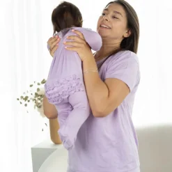 Bamboo Ruffle Footie (Solid)