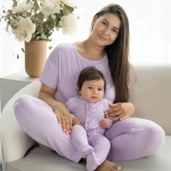 Bamboo Ruffle Footie (Solid)