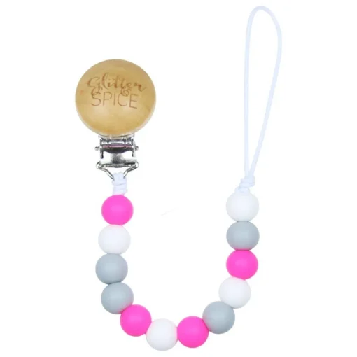 Bead Pacifier Clip