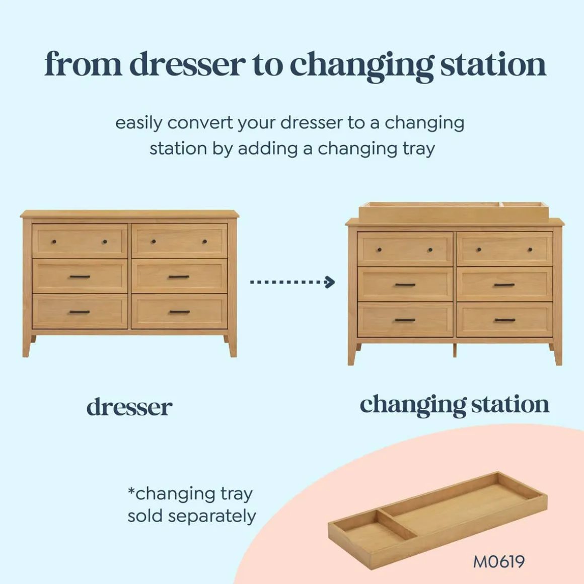 Beau 6 Drawer Dresser