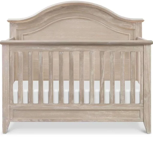 Beckett Curved Top 4-in-1 Crib (Rustic)