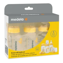 Breastmilk Bottle with Nipple 3 Pack (150 mL)