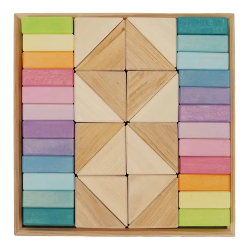 Building Set Pastel Duo (40 Pieces)