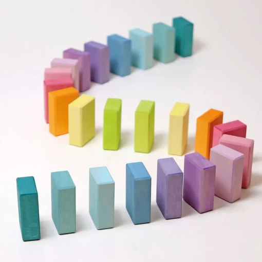 Building Set Pastel Duo (40 Pieces)