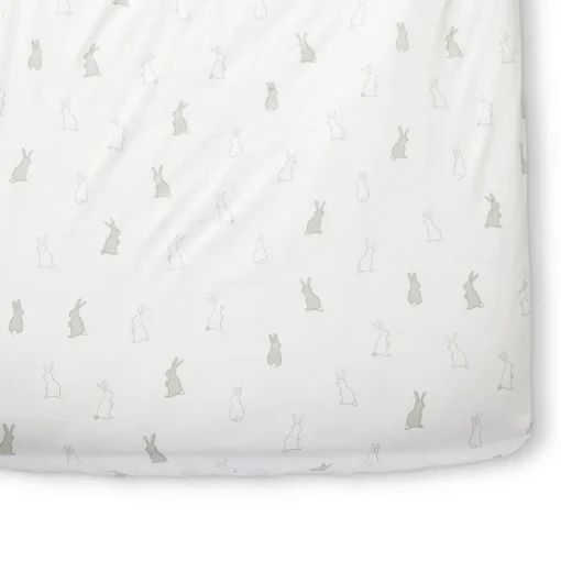 Bunny Hop Crib Sheet