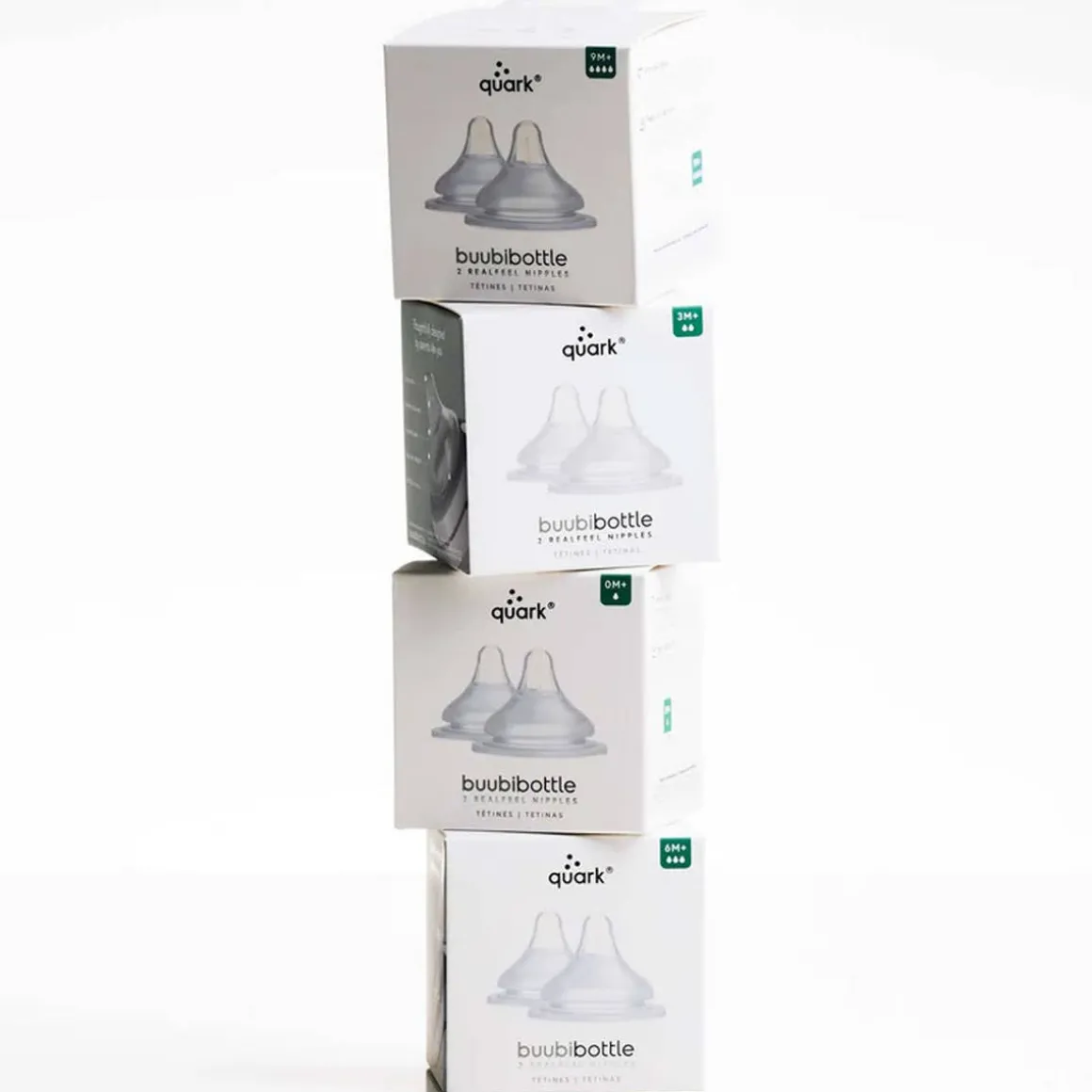 BuubiBottle RealFeel Nipples