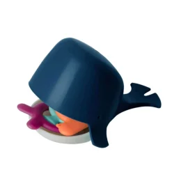 Chomp Hungry Whale Bath Toy - Navy