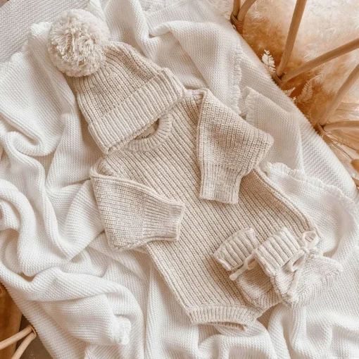 Chunky Knit Booties