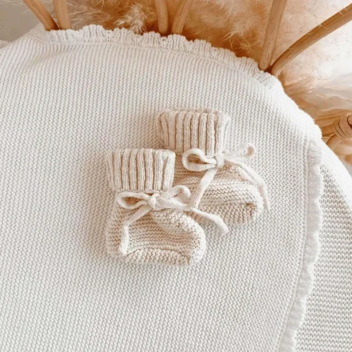 Chunky Knit Booties
