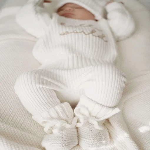 Chunky Knit Booties