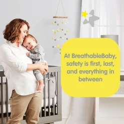 Classic Mesh Crib Liner (Solid)