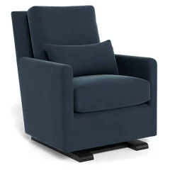 Como Glider - European Fabric with Espresso Base