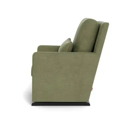 Como Glider - European Fabric with Espresso Base