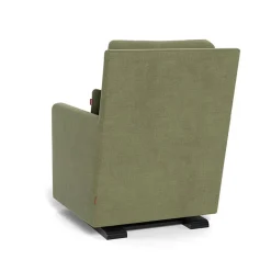 Como Glider - European Fabric with Espresso Base