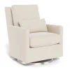 Como Glider - European Fabric with Swivel Base