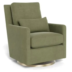 Como Glider - European Fabric with Swivel Base
