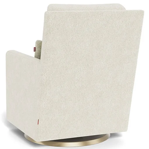 Como Glider - Faux Sheepskin with Swivel Base