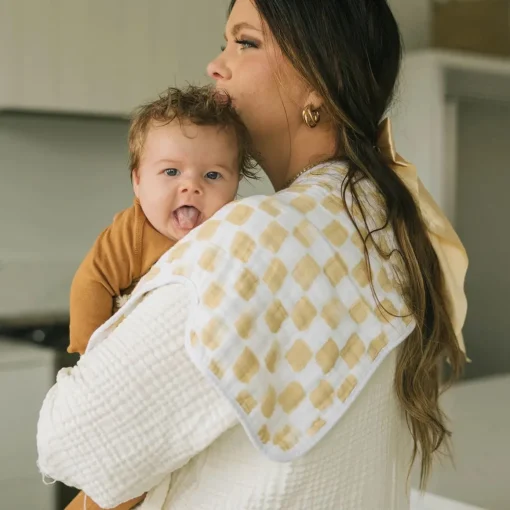 Cotton Muslin Burp Cloth (2 Pack)