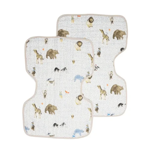 Cotton Muslin Burp Cloth (2 Pack)