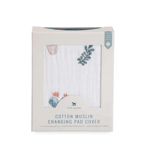 Cotton Muslin Changing Pad Cover