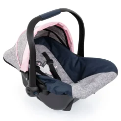 Deluxe Doll Car Seat with Canopy