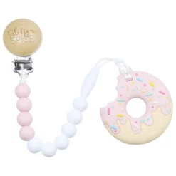 Donut Teether with Clip