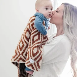 Double Layer Bamboni Receiving Blanket