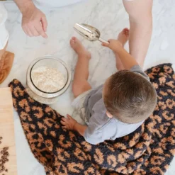 Double Layer Bamboni Receiving Blanket