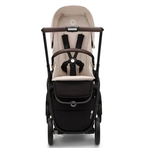 Dragonfly Complete Stroller (Black Frame) - Desert Taupe
