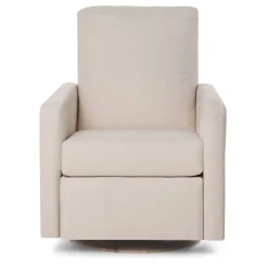Drew Recliner Swivel Glider with Wood Base (Grade C)