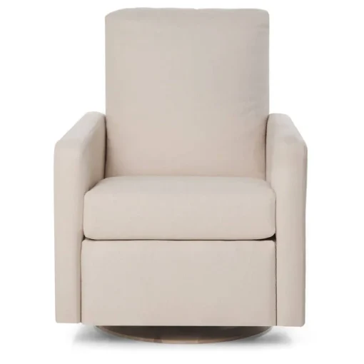 Drew Recliner Swivel Glider with Wood Base (Grade C)