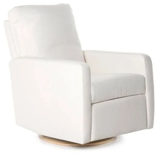 Drew Recliner Swivel Glider with Wood Base (Grade C)