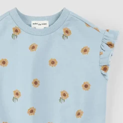 Flutter Sleeve Top + Short Set
