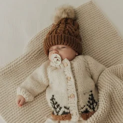 Garter Stitch Forest Cardigan