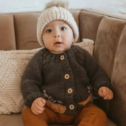 Garter Stitch Forest Cardigan