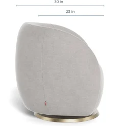 Gem Swivel Glider - European Fabric