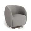 Gem Swivel Glider - Wool Fabric