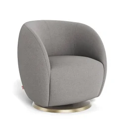 Gem Swivel Glider - Wool Fabric