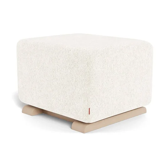 Gliding Ottoman - Faux Sheepskin