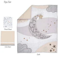 Goodnight Moon 3 Piece Crib Set