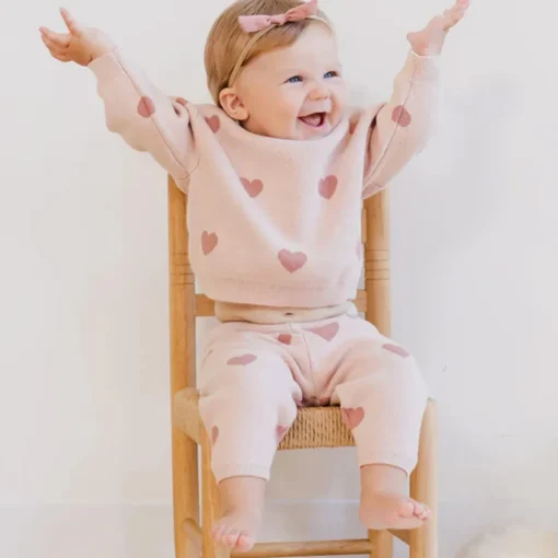 Heart Knit Sweater