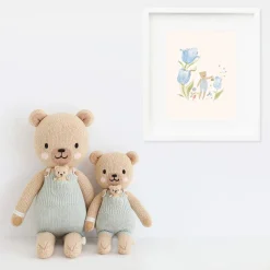 Honey Bear Big Knit Doll