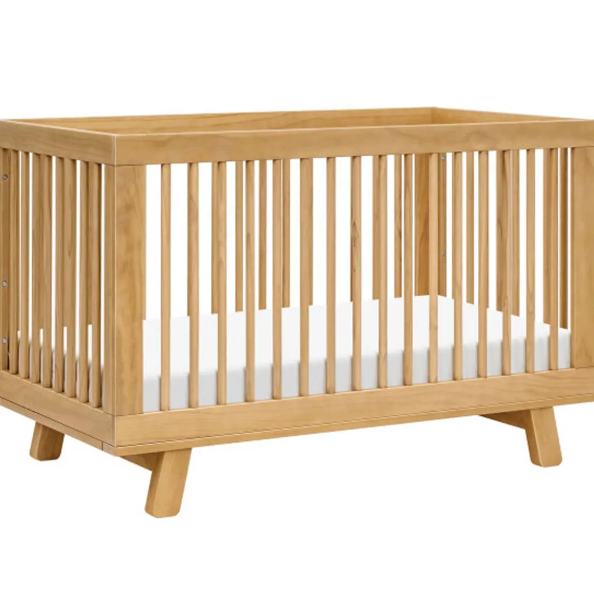 Hudson 3-in-1 Convertible Crib - Honey